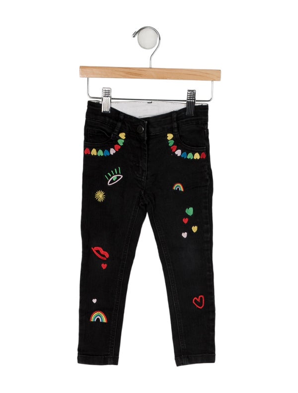Stella McCartney Embroidered Denim Jeans