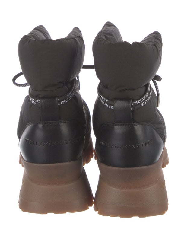 Stella McCartney Nylon Lace-Up Boots
