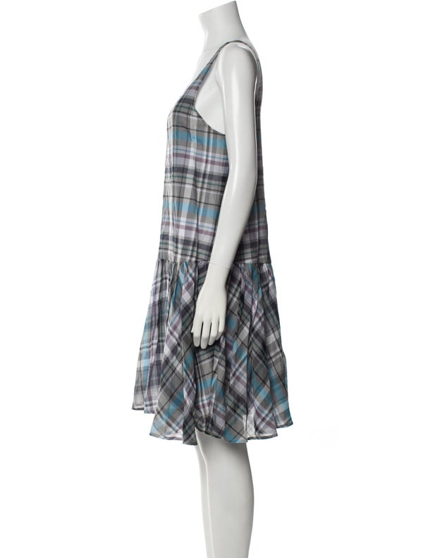 Suno Plaid Print Knee-Length Dress W/ Tags