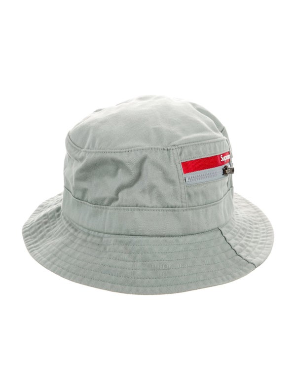 Supreme Zip Pocket Bucket Hat