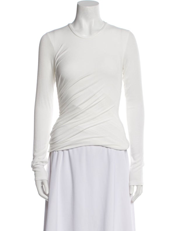 The Line By K Crew Neck Long Sleeve Top