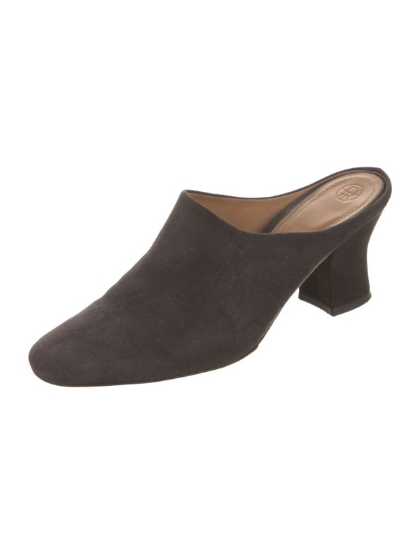 The Row Adela Suede Mules