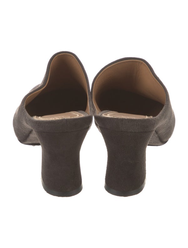 The Row Adela Suede Mules