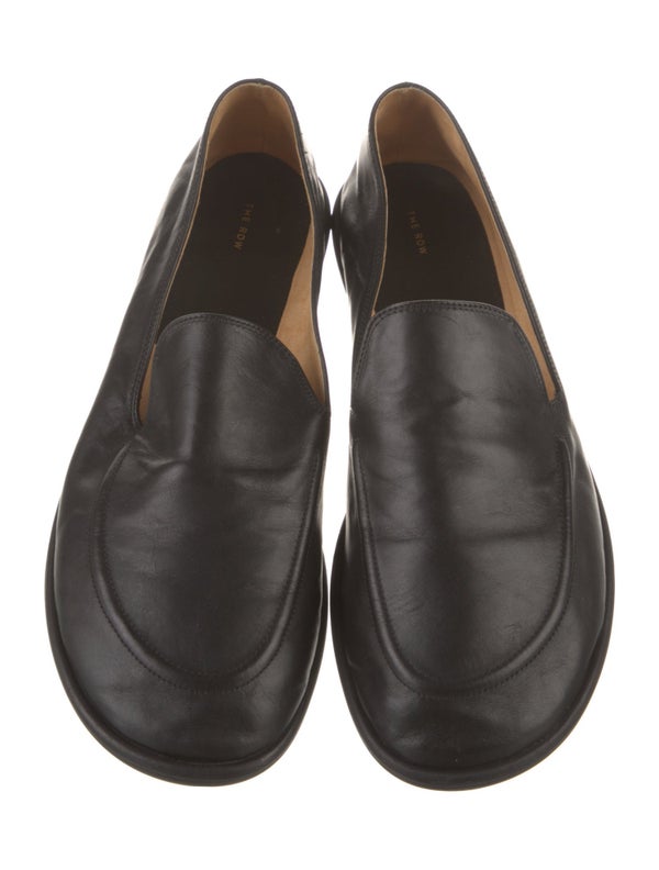 The Row Canal Leather Loafers