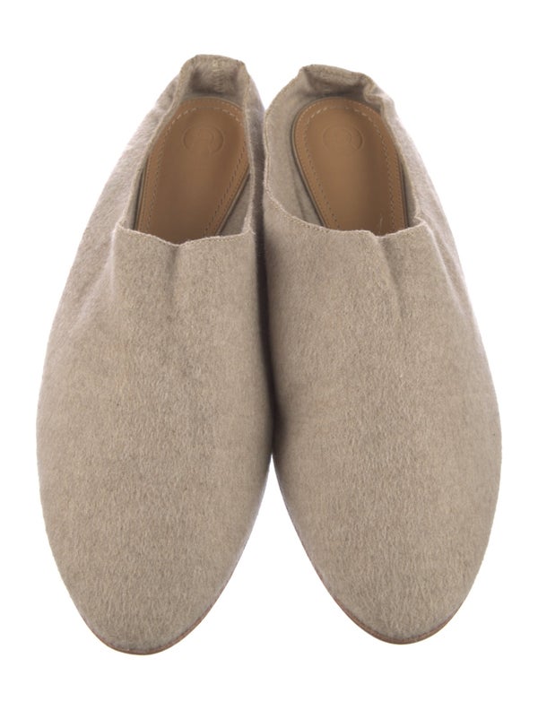 The Row Cashmere Mules
