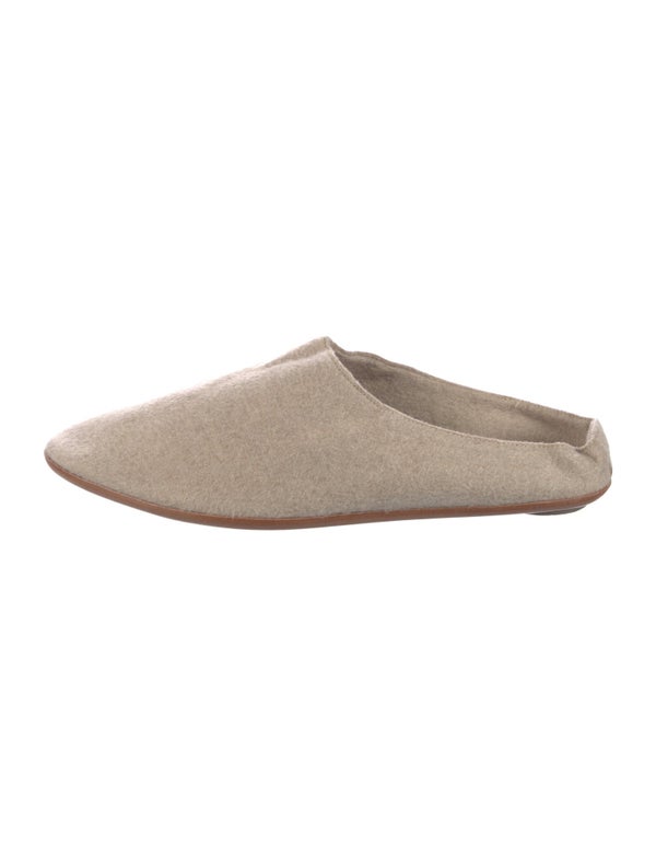 The Row Cashmere Mules