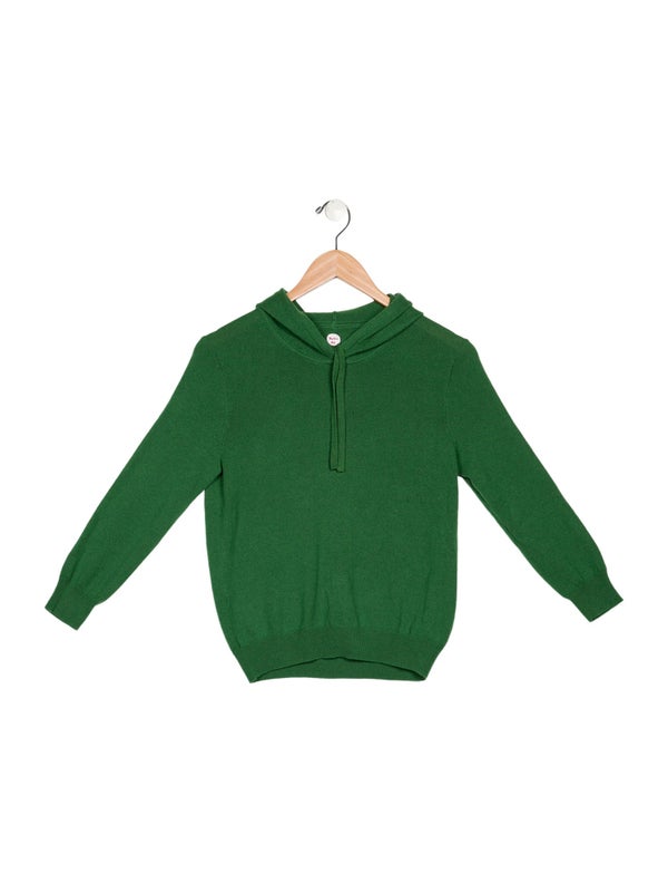 The Row Kids Girls' Cashmere Hooded Sweater