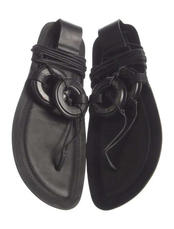 The Row Leather Gladiator Sandals