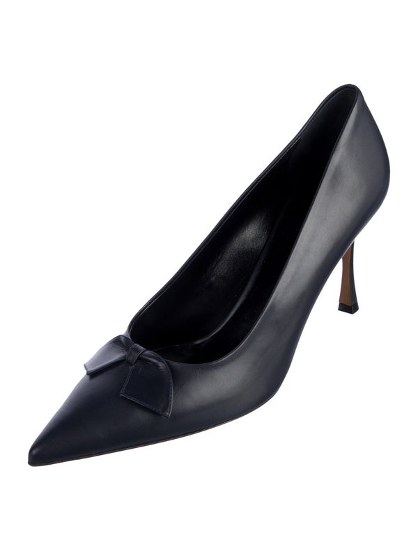 The Row Leather Pumps