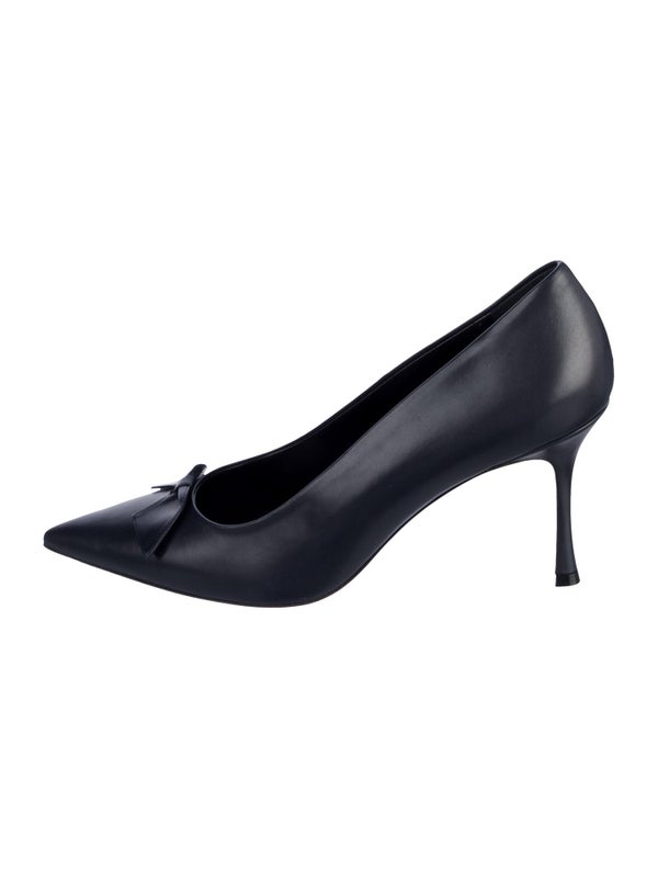 The Row Leather Pumps