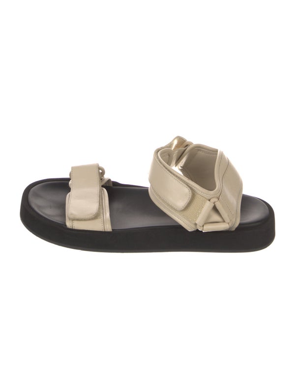 The Row Leather Sandals