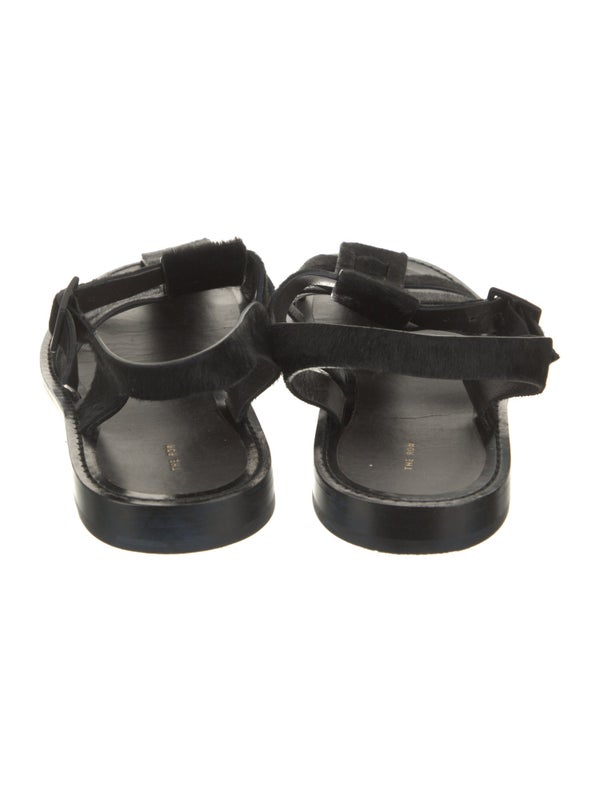 The Row Pablo Ponyhair Gladiator Sandals