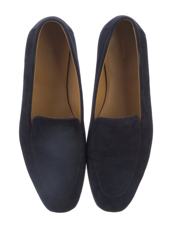 The Row Suede Loafers