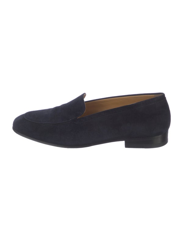 The Row Suede Loafers