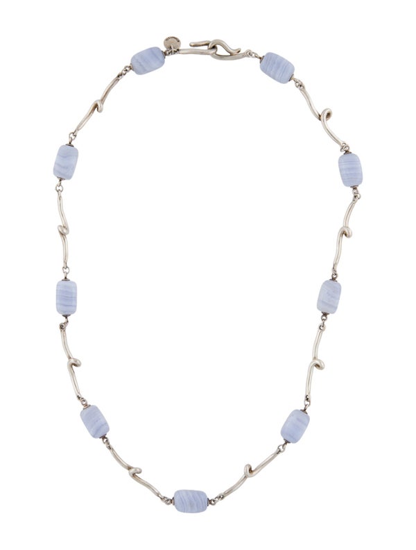 Tiffany & Co. Blue Lace Agate Twist Set