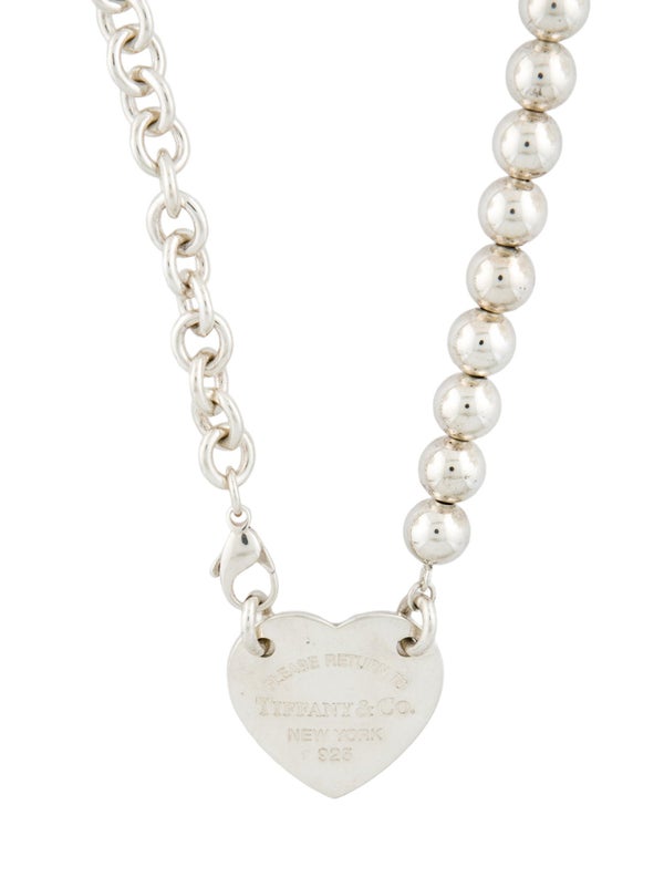 Tiffany & Co. Heart Tag Wrap Necklace