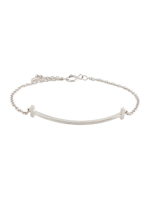 Tiffany & Co. T 18K Smile Bracelet