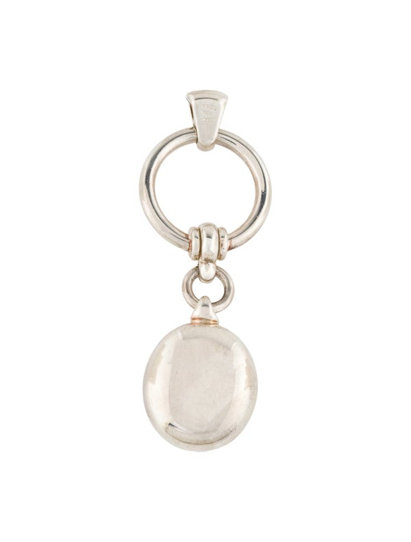 Tiffany & Co. Vintage Large Oval Drop Pendant