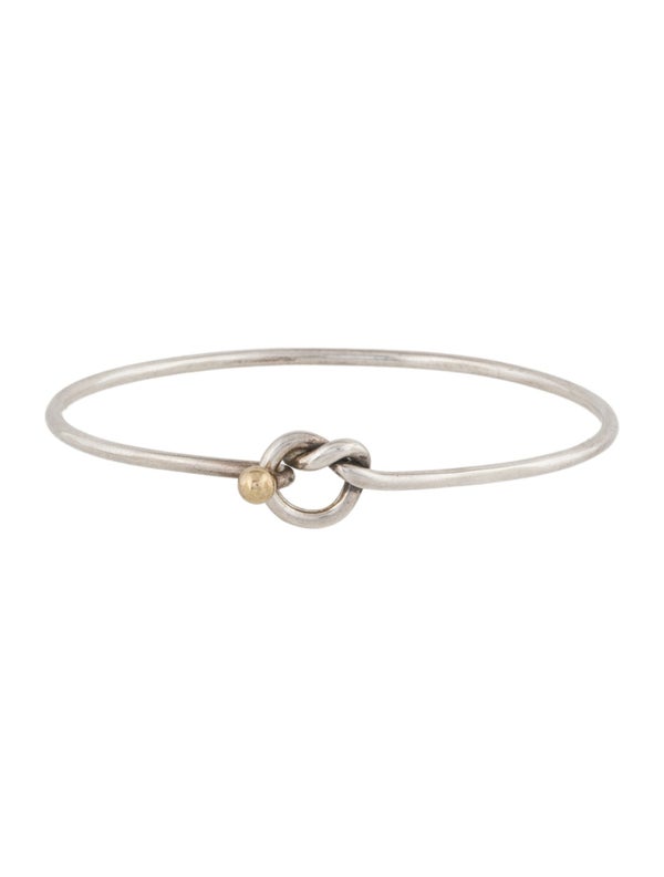 Tiffany & Co. Vintage Two-Tone Knot Hook Bracelet