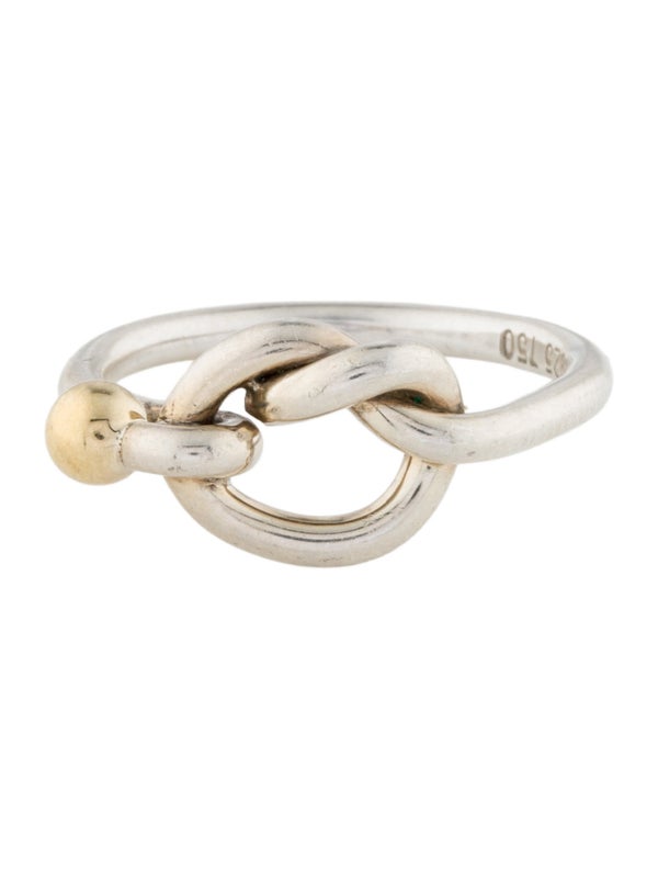 Tiffany & Co. Vintage Two-Tone Knot Ring