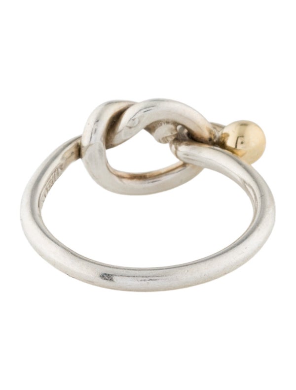 Tiffany & Co. Vintage Two-Tone Knot Ring