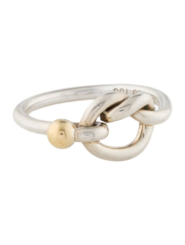 Tiffany & Co. Vintage Two-Tone Knot Ring
