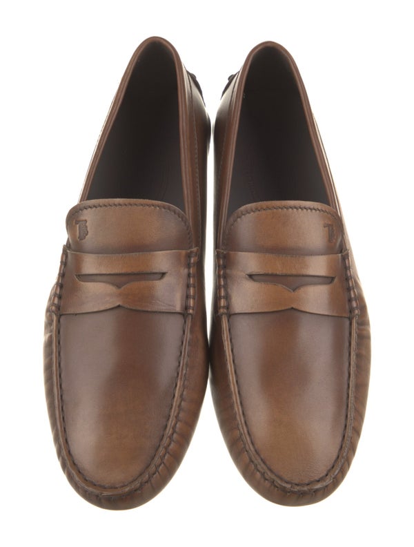 Tod's Leather Studded Accents Drivers