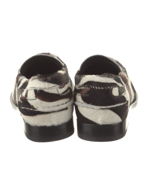 Tod's Ponyhair Printed Loafers
