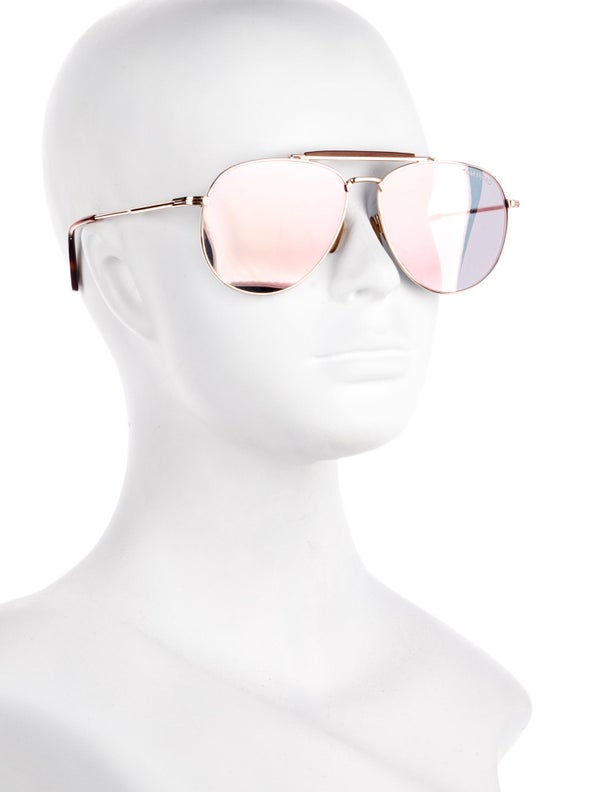 Tom Ford Aviator Mirrored Sunglasses