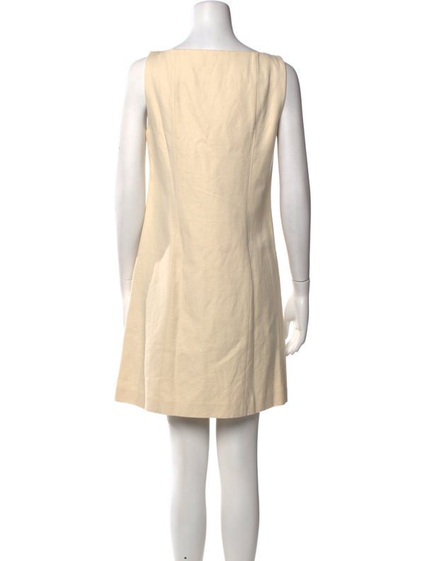 Tory Burch Bateau Neckline Mini Dress