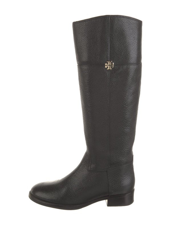 Tory Burch Leather Riding Boots