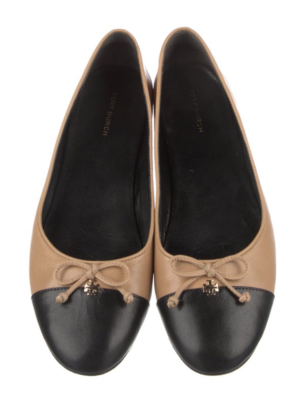Tory Burch Vintage Leather Ballet Flats