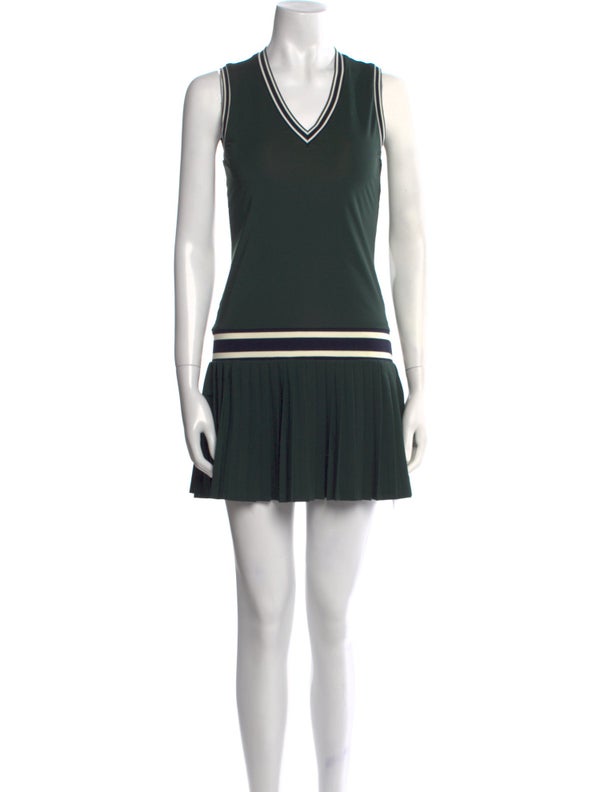 Tory Sport V-Neck Mini Dress