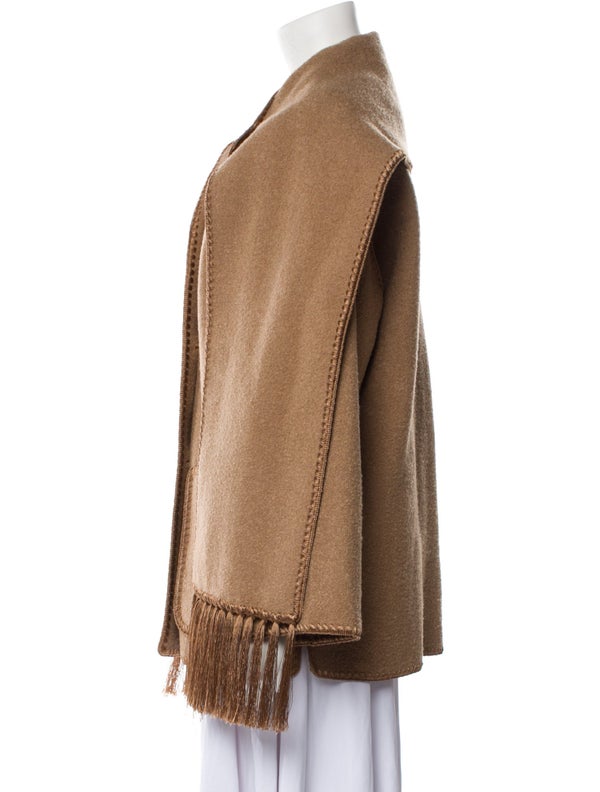 TOTEME Embroidered Scarf Wool Jacket W/ Tags