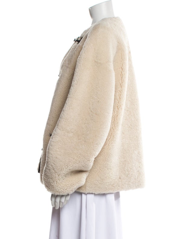 TOTEME Shearling Fur Coat