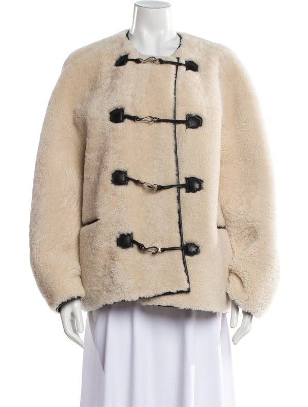 TOTEME Shearling Fur Coat