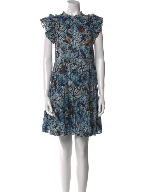 Ulla Johnson Floral Print Mini Dress