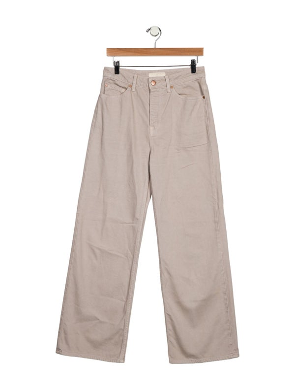 Ulla Johnson High-Rise Wide Leg Jeans