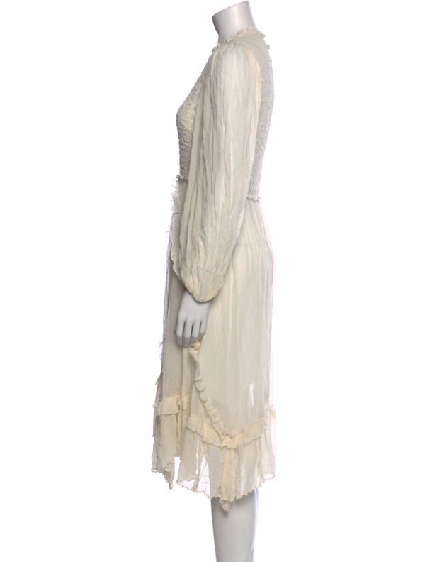 Ulla Johnson Silk Midi Length Dress