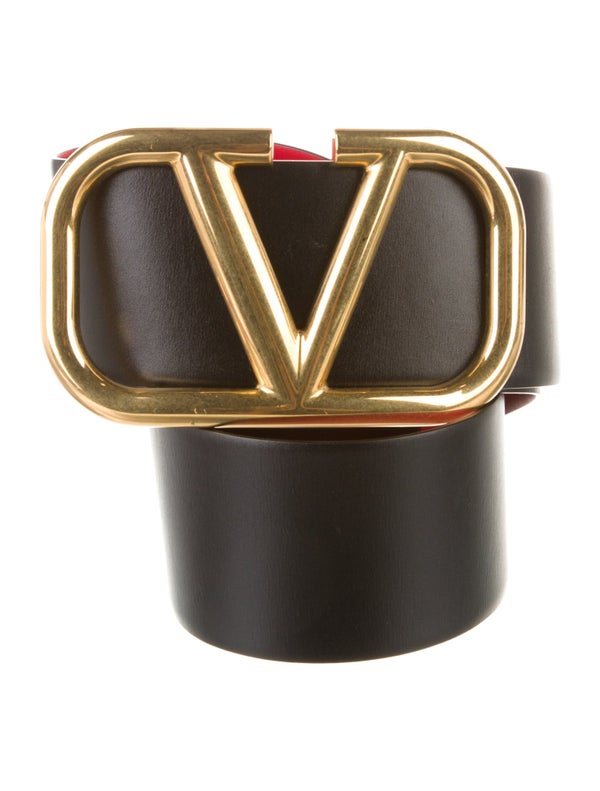 Valentino Wide Leather Belt