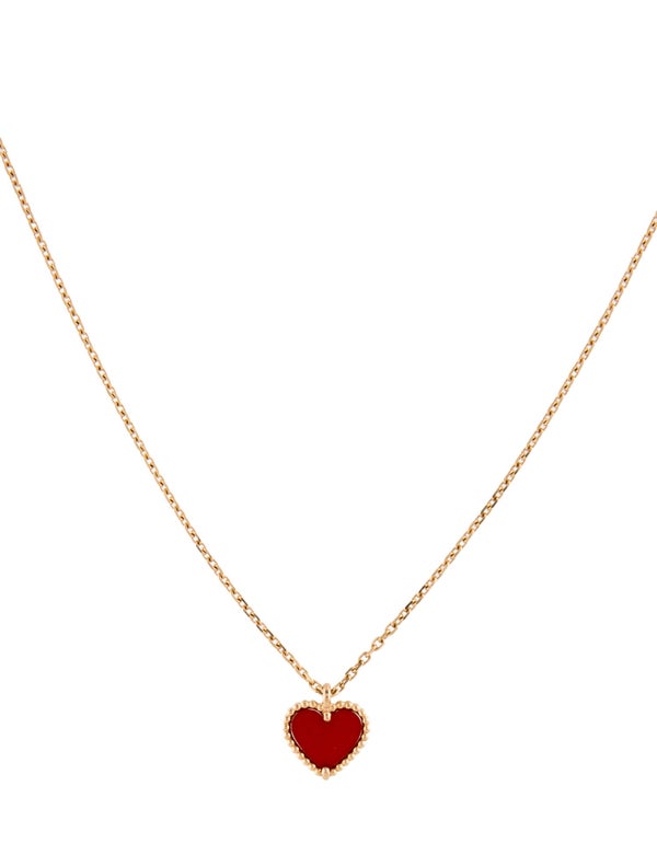 Van Cleef & Arpels Sweet Hearts Pendant Necklace