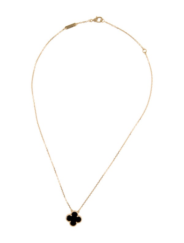 Van Cleef & Arpels Vintage Alhambra Pendant Necklace