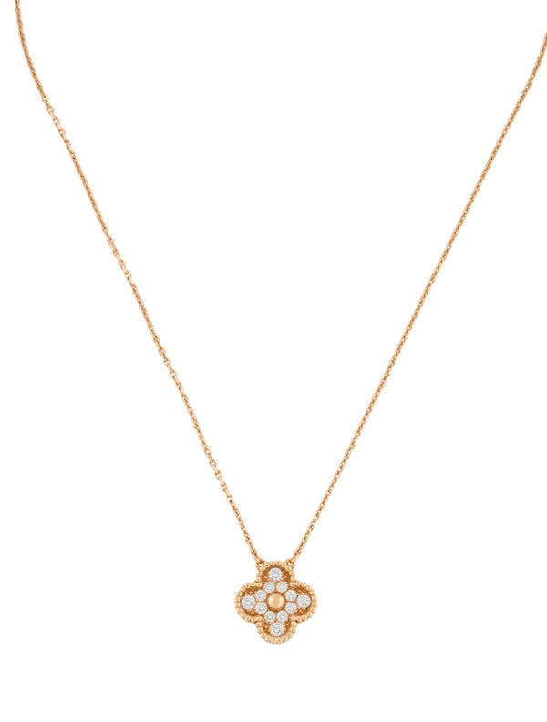 Van Cleef & Arpels Vintage Alhambra Pendant Necklace