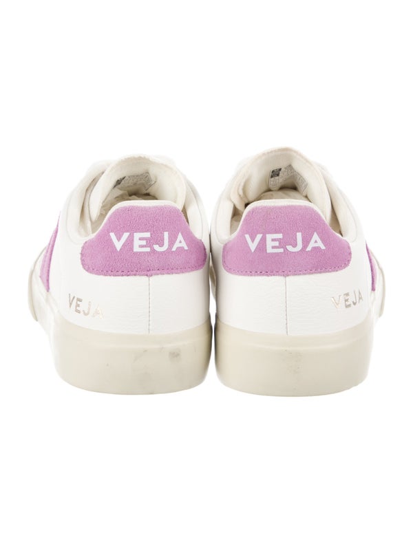 Veja Leather Graphic Print Sneakers