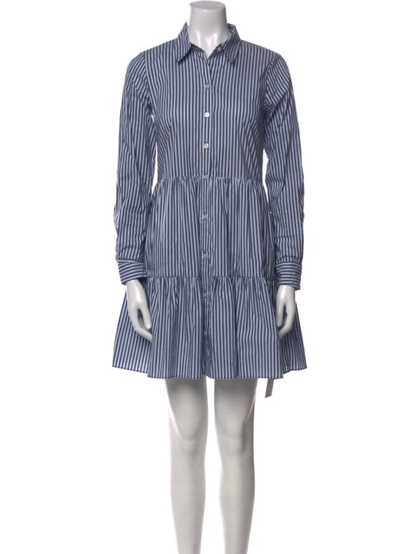 Veronica Beard Striped Mini Dress