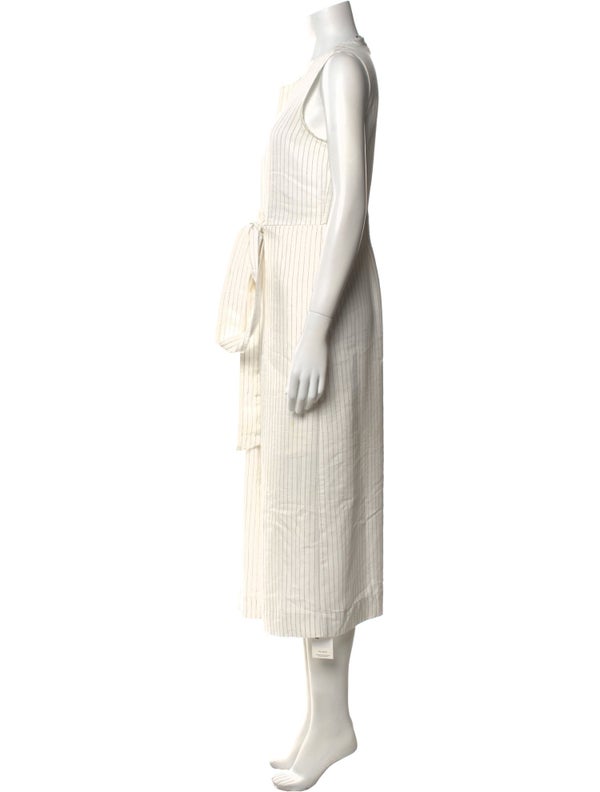 Vince Striped Long Dress