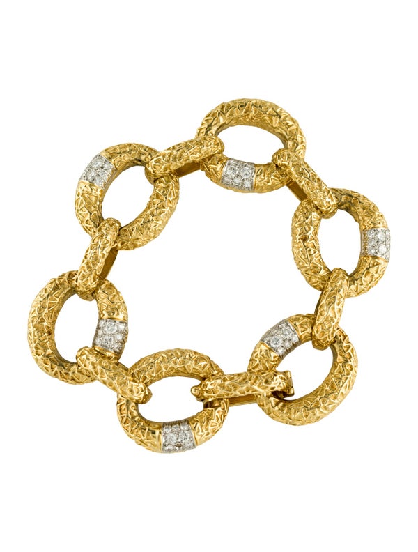 Van Cleef & Arpels Vintage 18K Diamond Chevalerie Bracelet