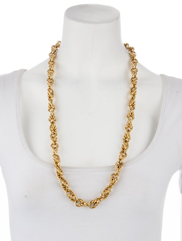Tiffany & Co. Vintage 18K Nautical Link Chain Necklace