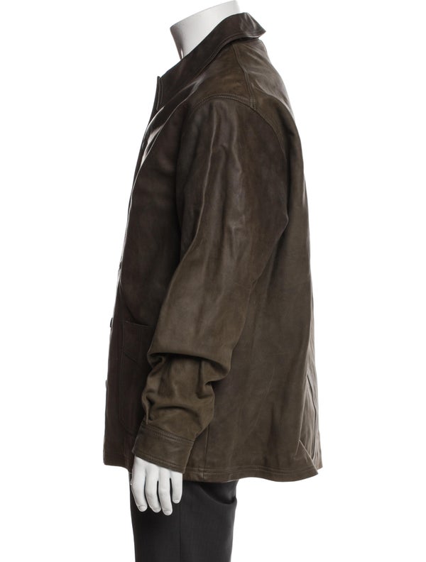 Guidi X Kohshin Satoh Workmen Full Grain Culatta Leather Utility Jacket W/ Tags