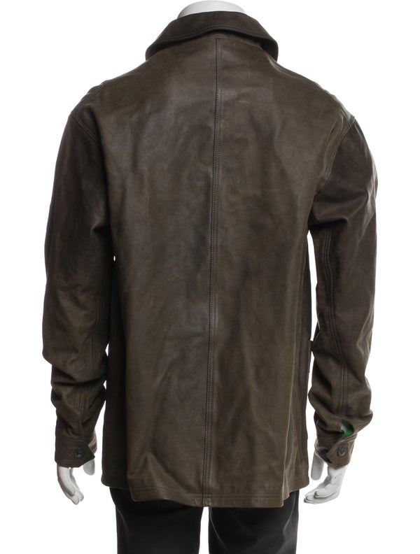 Guidi X Kohshin Satoh Workmen Full Grain Culatta Leather Utility Jacket W/ Tags